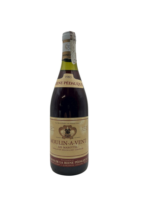 Flasche Moulin-a-Vent Reine Pédauque 1983 Rotwein