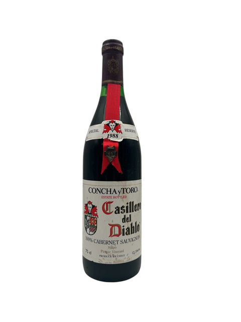 Casillero del Diablo Concha y Toro 1988 Weinflasche