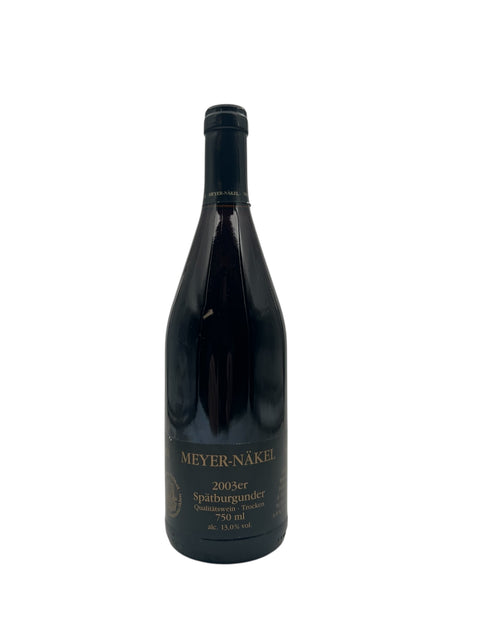 Flasche Spätburgunder Meyer-Näkel 2003 Rotwein
