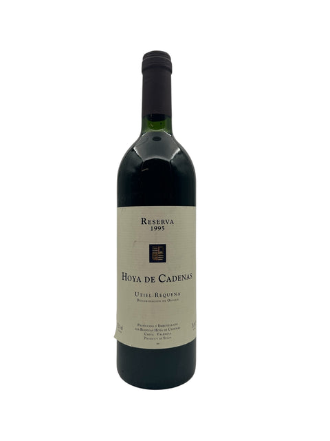 Flasche Rotwein Hoya de Cadenas 1995 aus Utiel-Requena