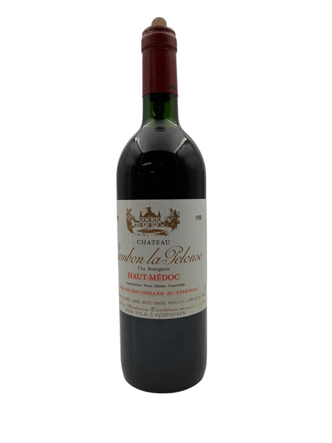 Flasche Rotwein Chateau Cambon la Pelouse 1988