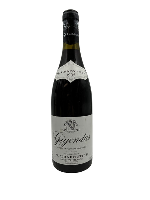 Gigondas M. Chapoutier 1995 Flasche