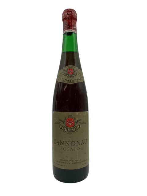 Flasche Cannonau Sella & Mosca 1969 Roséwein