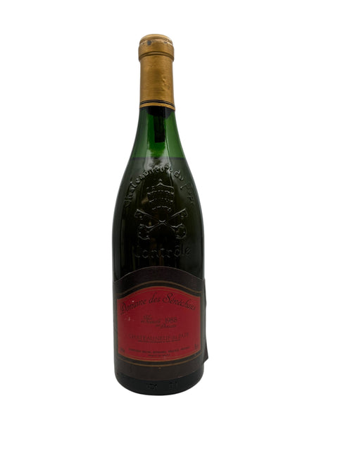 Flasche Rotwein Châteauneuf du Pape Domaine des Senechaux 1988