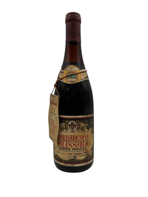 Flasche Barbaresco Alissano Luigi Calissano Jahrgang 1966