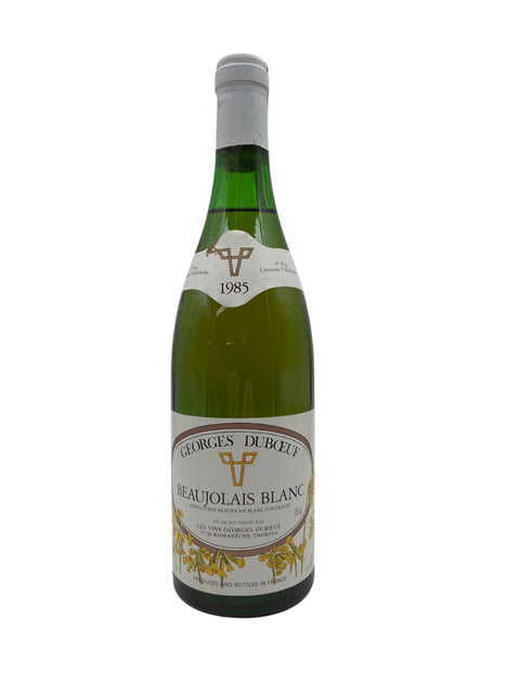 Flasche Beaujolais Blanc Georges Duboeuf 1985