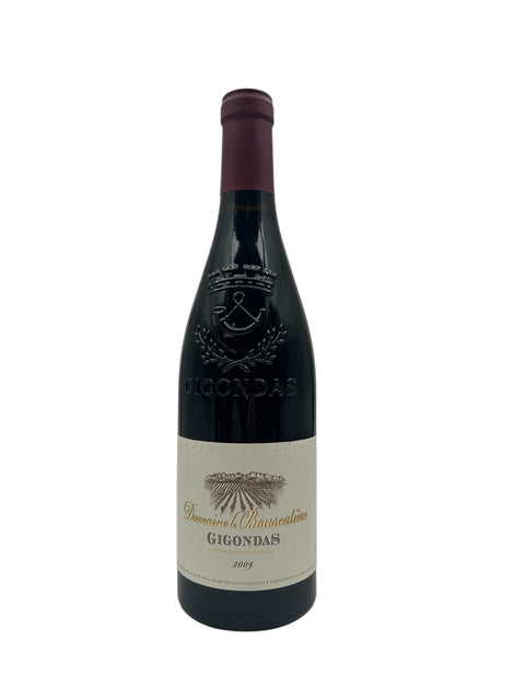 Flasche Rotwein Gigondas Domaine la Bouissière 2009