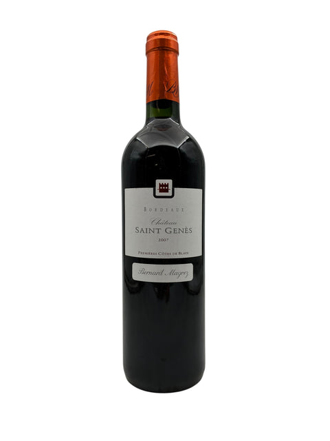 Flasche Rotwein Château Saint Genès Bernard Magrez 2007