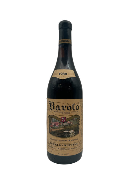 Flasche Barolo Aurelio Settimo 1980