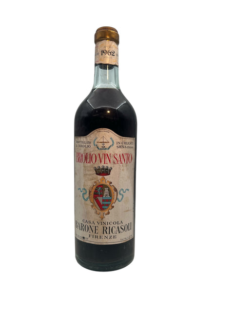 Flasche Brolio Vin Santo Barone Ricasoli 1962