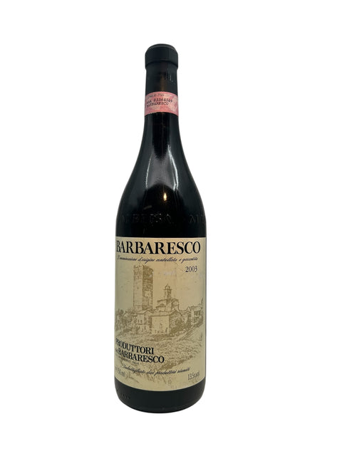 Flasche Rotwein Barbaresco Produttori del Barbaresco 2003