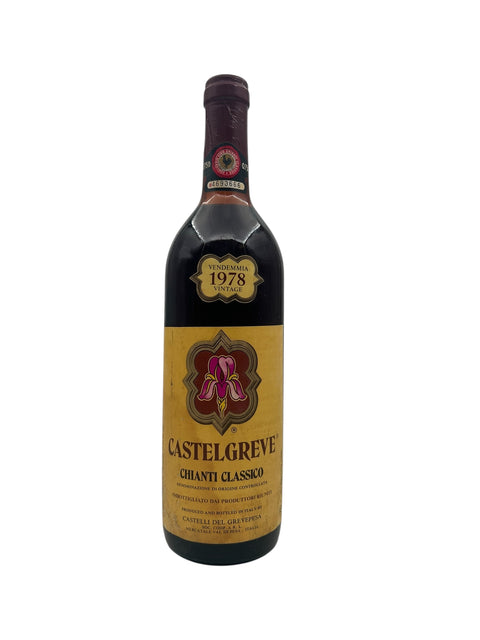 Flasche Chianti Classico Castelgreve 1978