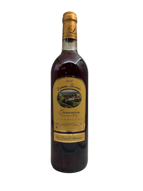 Flasche Jurançon Domaine Larroudé Dessertwein Jahrgang 2002