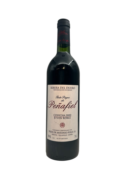 Flasche Rotwein Tinto Pagos Peñafiel 2000 aus Ribera del Duero