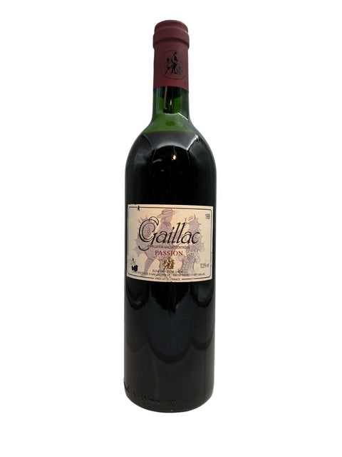 Flasche Rotwein Gaillac Passion 1998