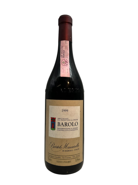 Flasche Rotwein Barolo Bartolo Mascarello 1999