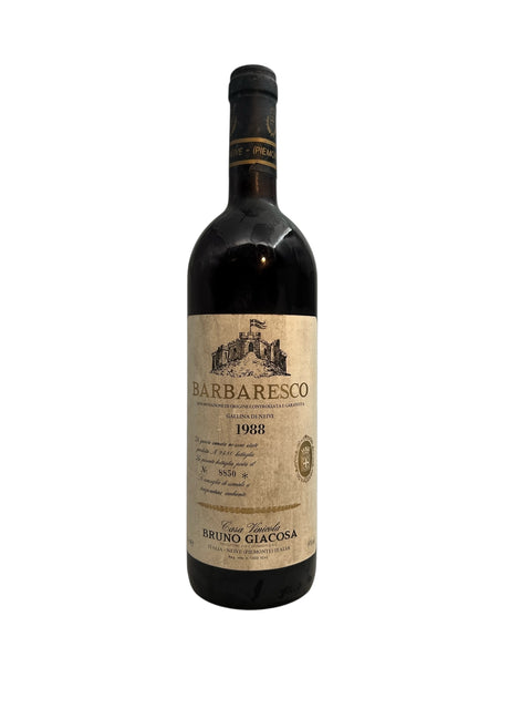 Barbaresco Bruno Giacosa 1988 Flasche