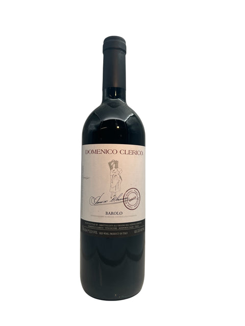 Barolo-Weinflasche von Domenico Clerico, Jahrgang 2017