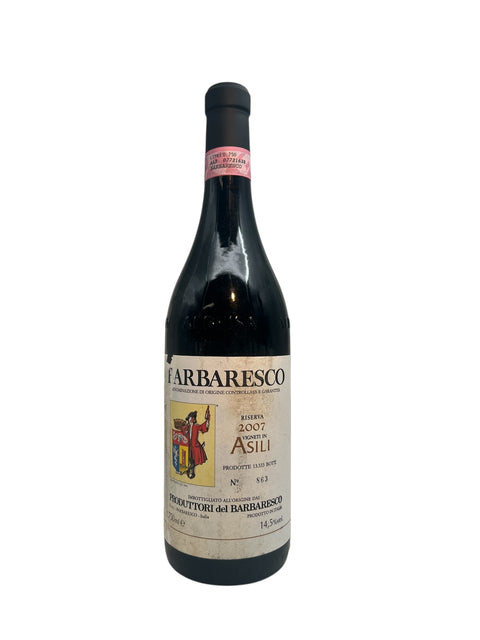 Flasche Barbaresco 2007 von Produttori del Barbaresco