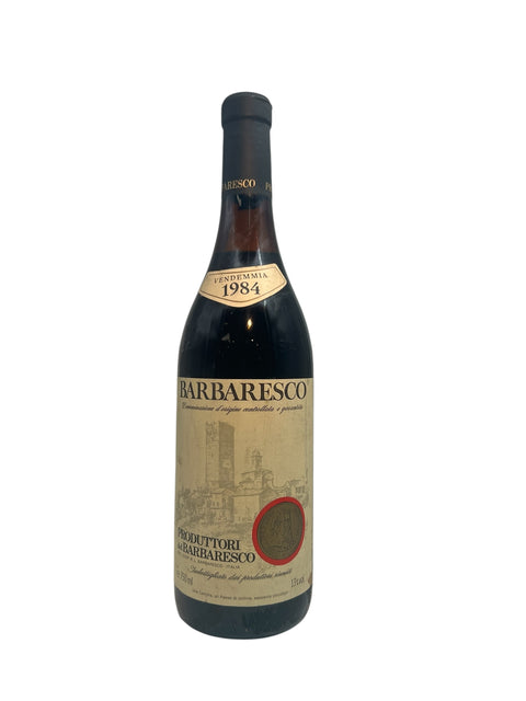 Eine Flasche Barbaresco 1984 von Produttori del Barbaresco