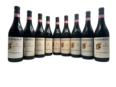 Flaschen Barbaresco 1990 von Produttori del Barbaresco