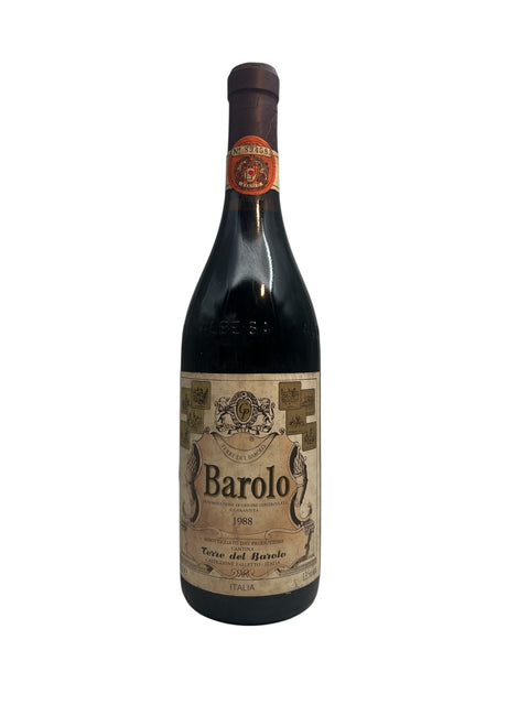 Barolo Terre del Barolo Flasche aus dem Jahr 1988