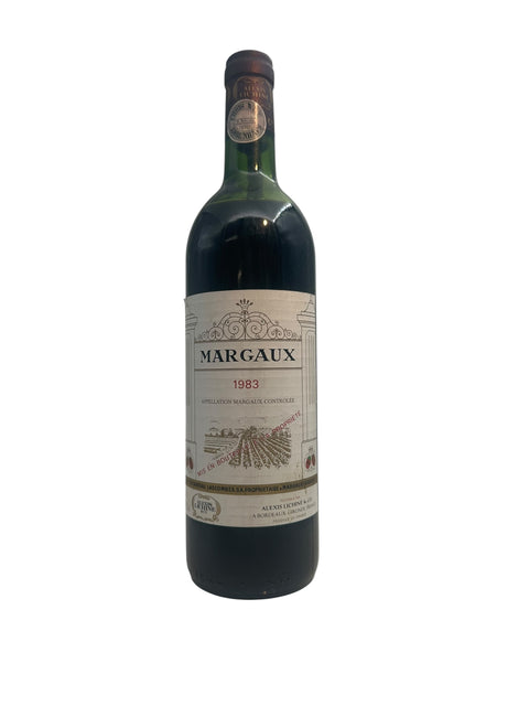 Margaux Alexis Lichine 1983 Flasche