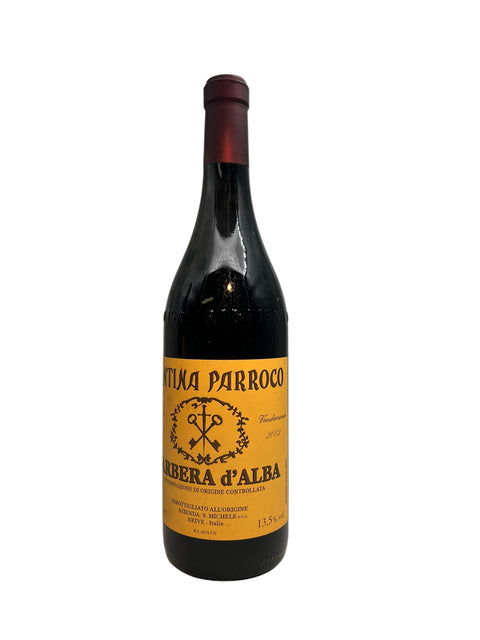 Flasche Barbera d'Alba Cantina Parroco Jahrgang 2005