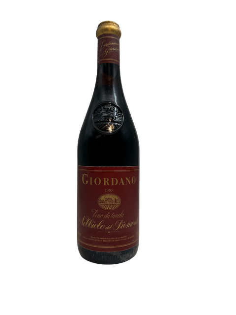 Flasche Nebbiolo del Piemonte Giordano 1988
