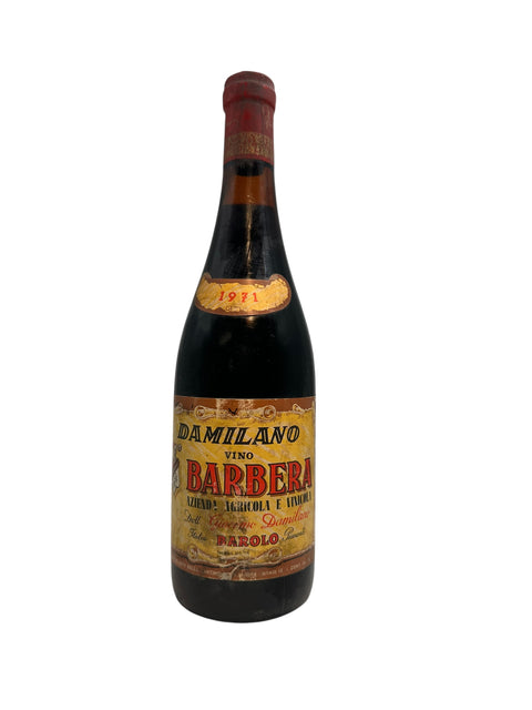 Flasche Barbera Damilano Jahrgang 1971