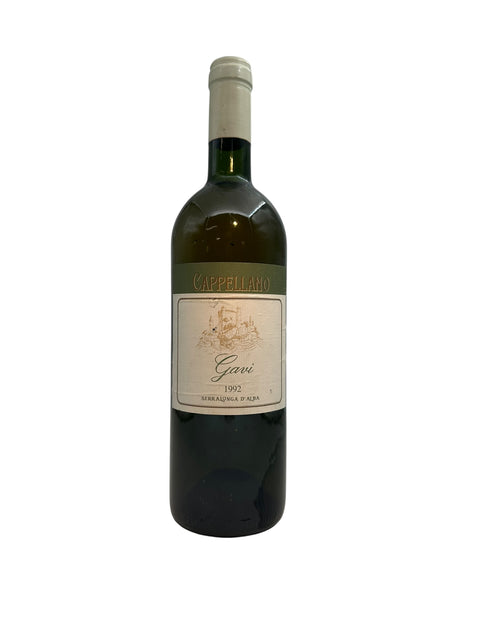 Flasche Gavi Cappellano 1992 Weißwein