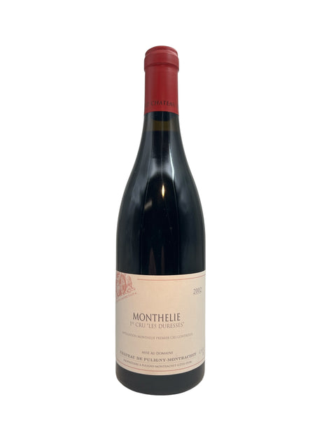 Flasche Rotwein Monthelie Château de Puligny 2002