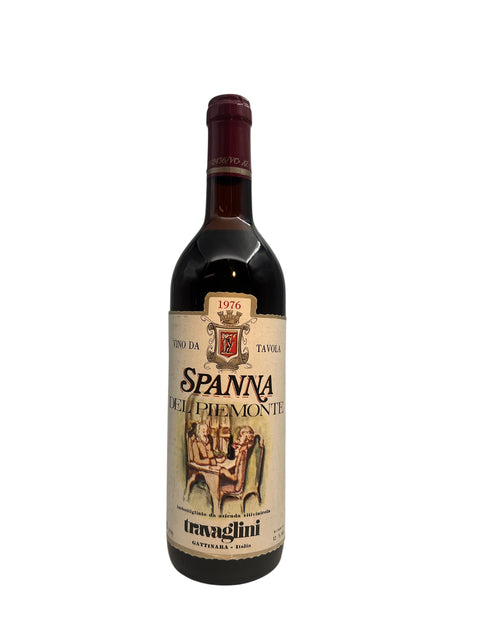 Flasche Rotwein Spanna Travaglini 1976 aus dem Piemont