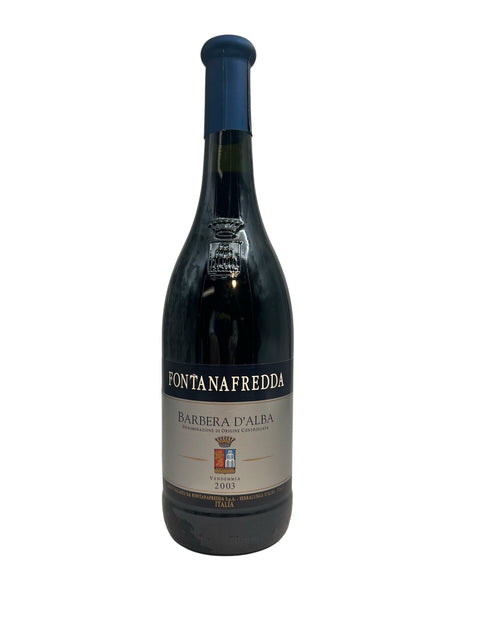 Barbera d'Alba Fontanafredda 2003 Flasche