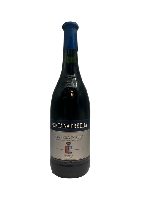 Barbera d'Alba Rotwein aus Fontanafredda Jahrgang 2000