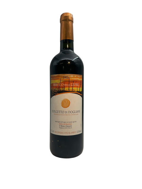 Bricco delle Lepri San Romano 2003 Rotweinflasche