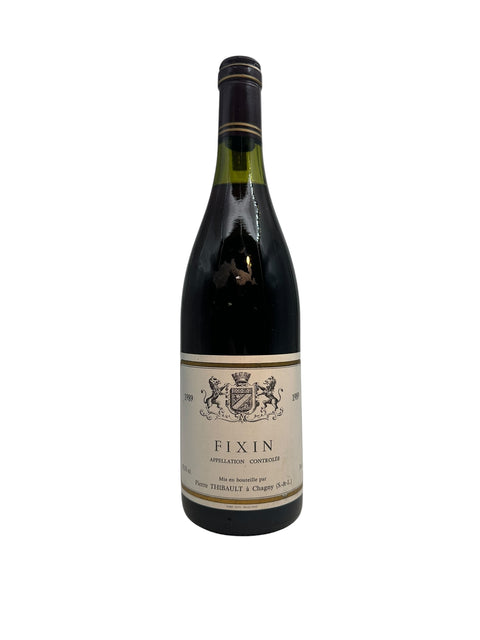 Fixin Pierre Thibault Rotwein aus dem Jahr 1999, Flasche