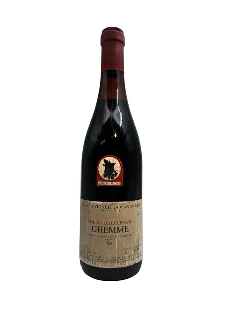 Flasche Collis Breclemae Ghemme 1980 von Antichi Vigneti di Cantalupo