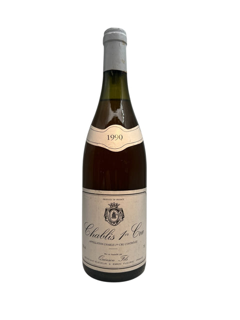 Chablis 1er Cru 1990 Flasche von Quinson Fils