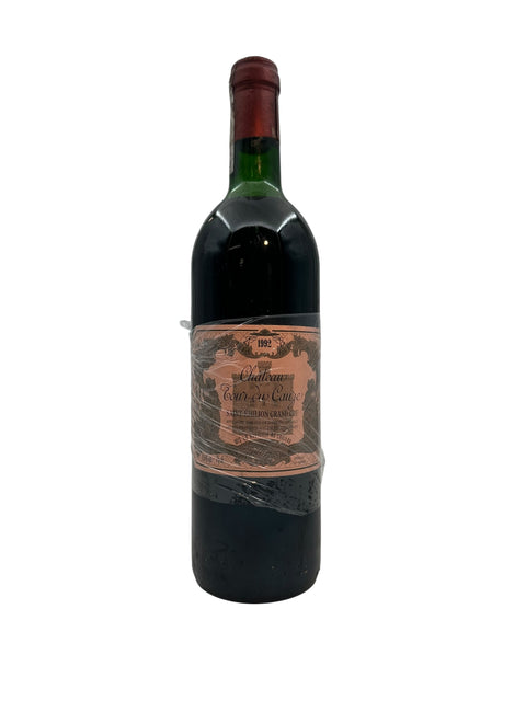 Flasche Rotwein Château Tour de Capet 1992