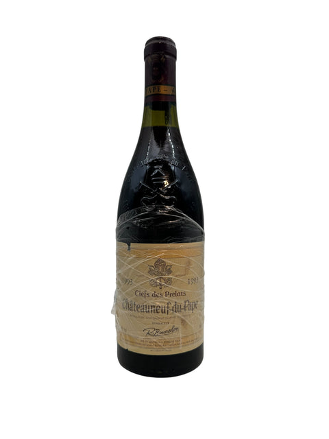 Flasche Rotwein Clefs des Prelats R. Bournezel 1993
