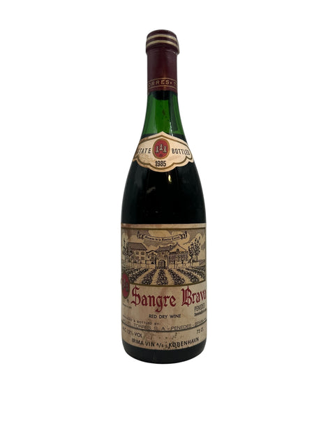 Flasche Rotwein Sangre Brava 1985 von Torres