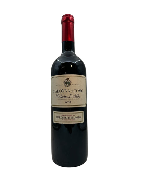 Flasche Madonna di Como Marchesi di Barolo Jahrgang 2003