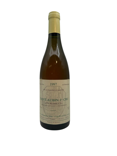 Flasche Saint-Aubin Domaine Marc Colin 1997 Weißwein