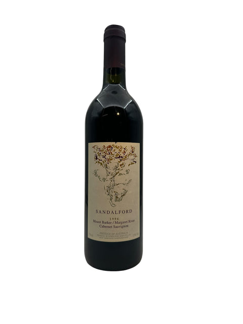 Flasche Sandalford Mount Barker Cabernet Sauvignon 1996