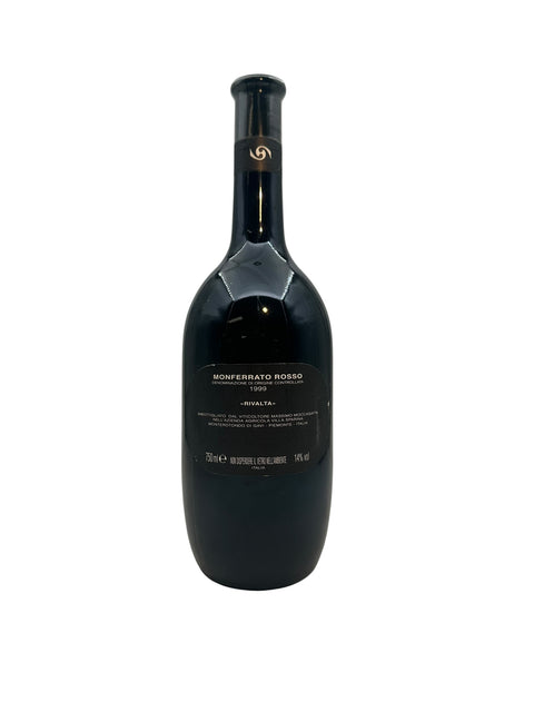 Flasche Rotwein Monferrato Rosso Rivalta 1999 aus dem Piemont