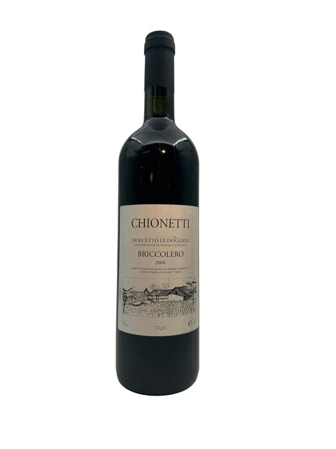 Briccolero Chionetti 2004 Rotweinflasche