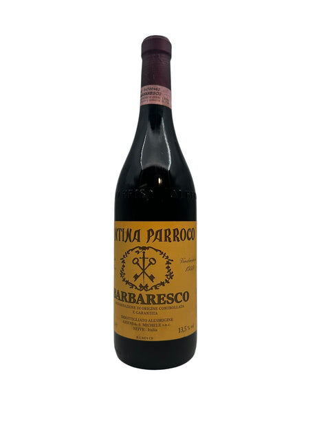 Flasche Rotwein Barbaresco Cantina Parroco 2018
