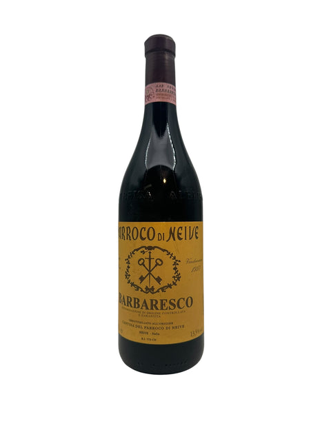 Flasche Rotwein Barbaresco Parroco di Neive 2017
