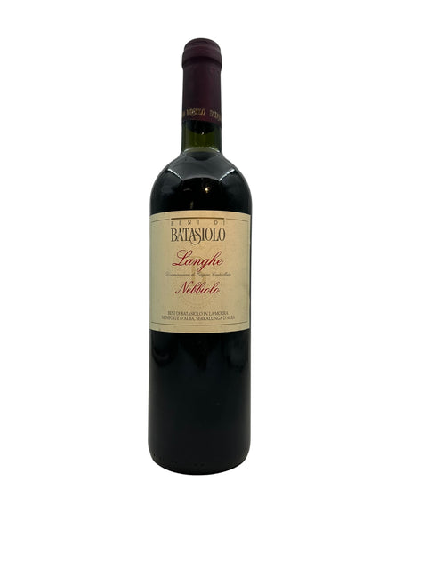 Flasche Langhe Nebbiolo von Beni di Batasiolo Jahrgang 2020